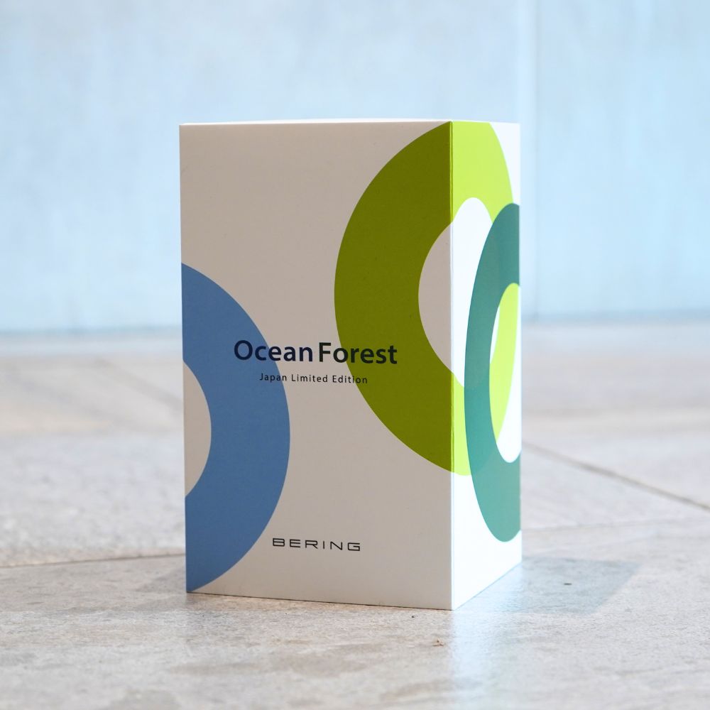 BERING Mens Unisex Changes Ocean Forest Green 14240-509 ベーリング 腕時計 メンズ 日本限定