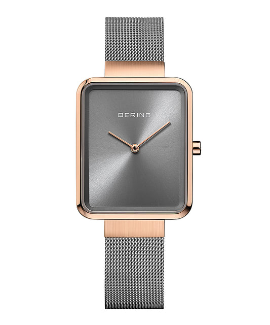 ＜GW SALE＞BERING Ladies Smart Square 14528-369 ベーリング 時計