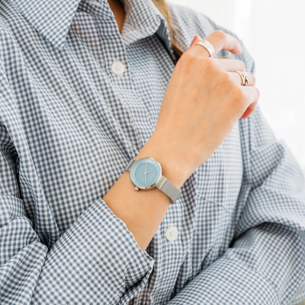 BERING Ice Blue Collection Scandinavian Solar 14627-009 ベーリング 腕時計 レディース