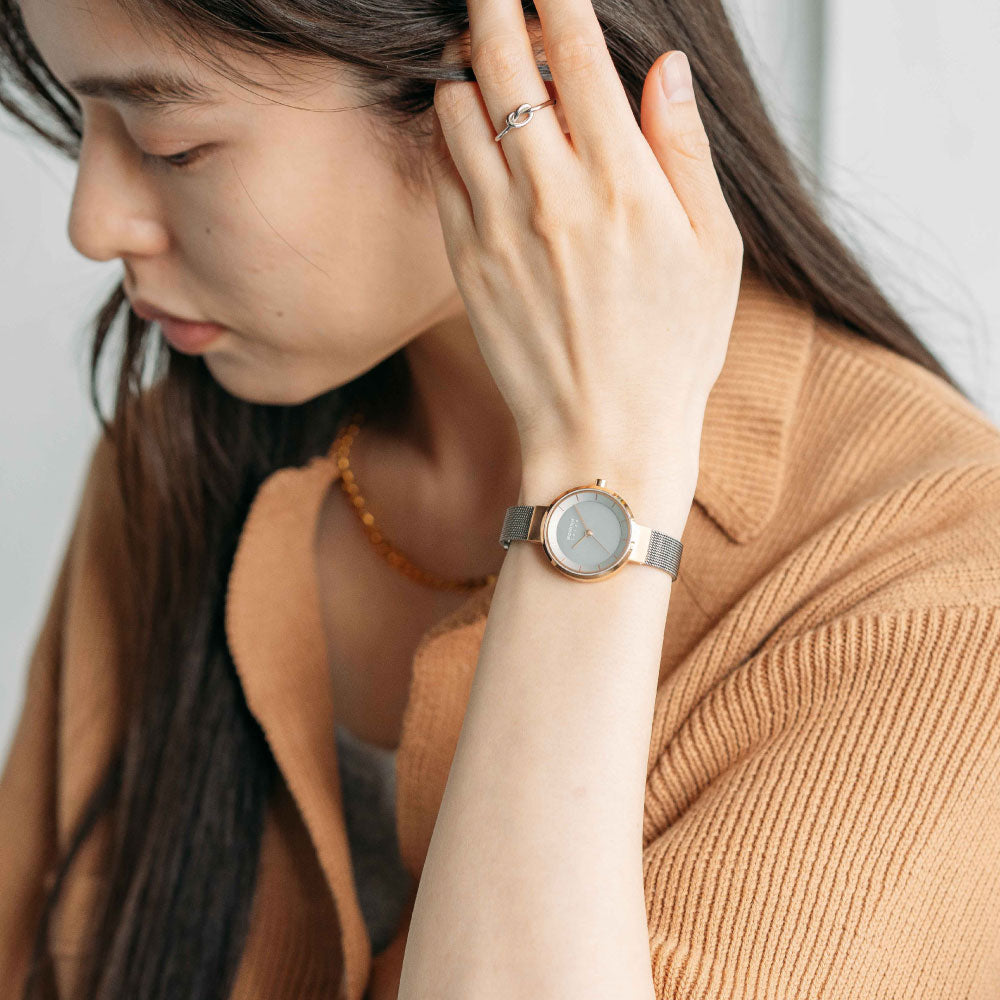 BERING Ladies Scandinavian Solar 14627-369 ベーリング 時計