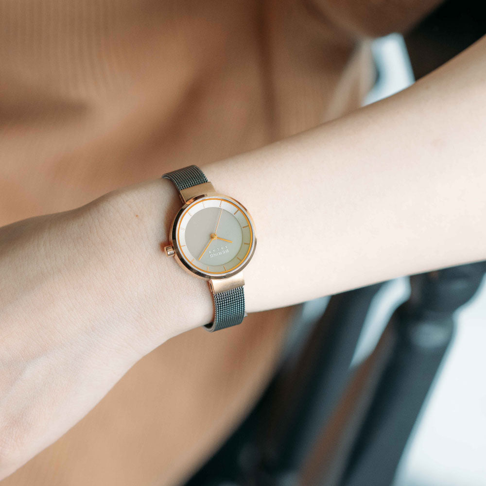 BERING Ladies Scandinavian Solar 14627-369 ベーリング 時計