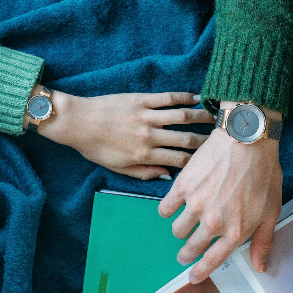 BERING Ladies Scandinavian Solar 14627-369 ベーリング 時計