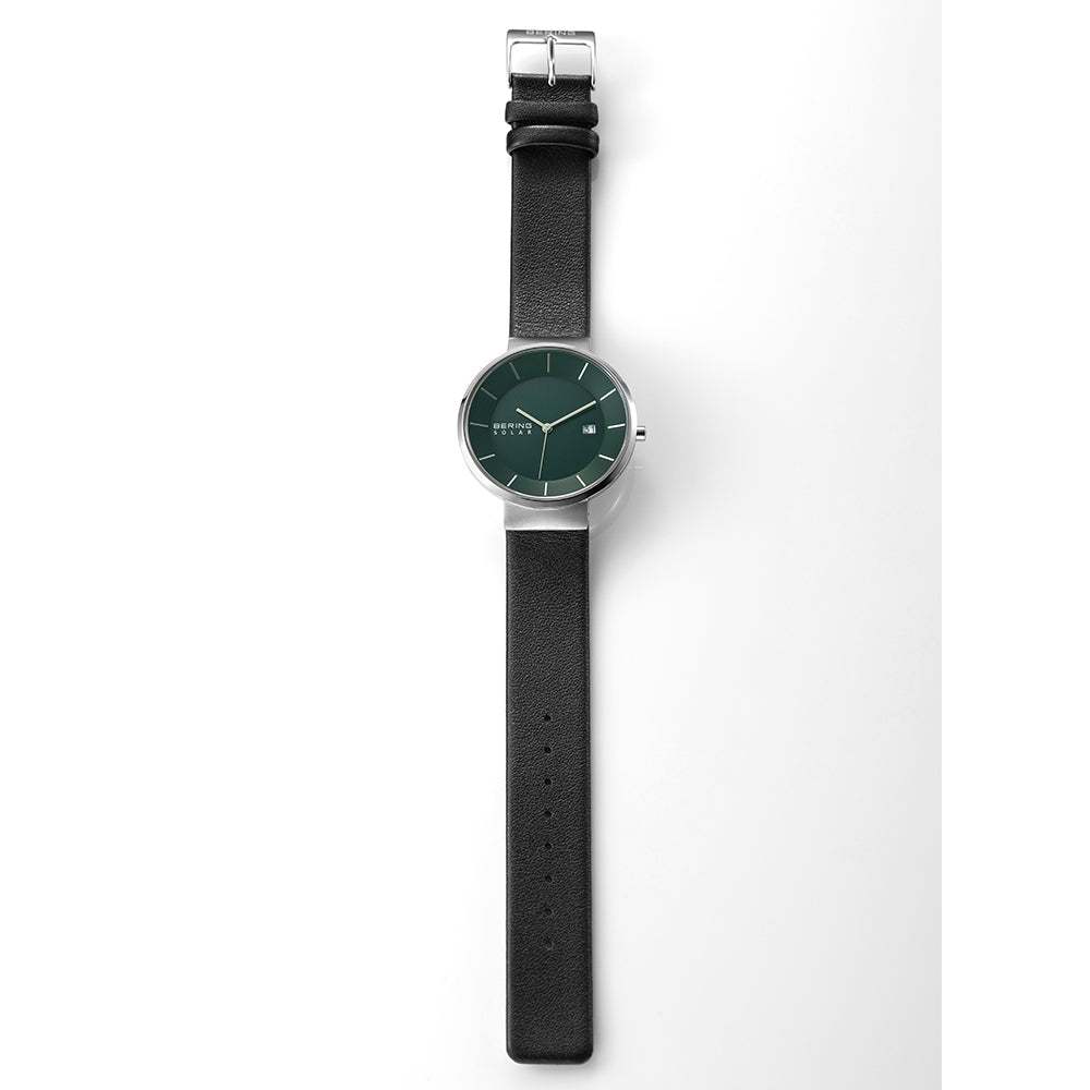 BERING Unisex Scandinavian Solar Deep green 14639-409 ベーリング 腕時計