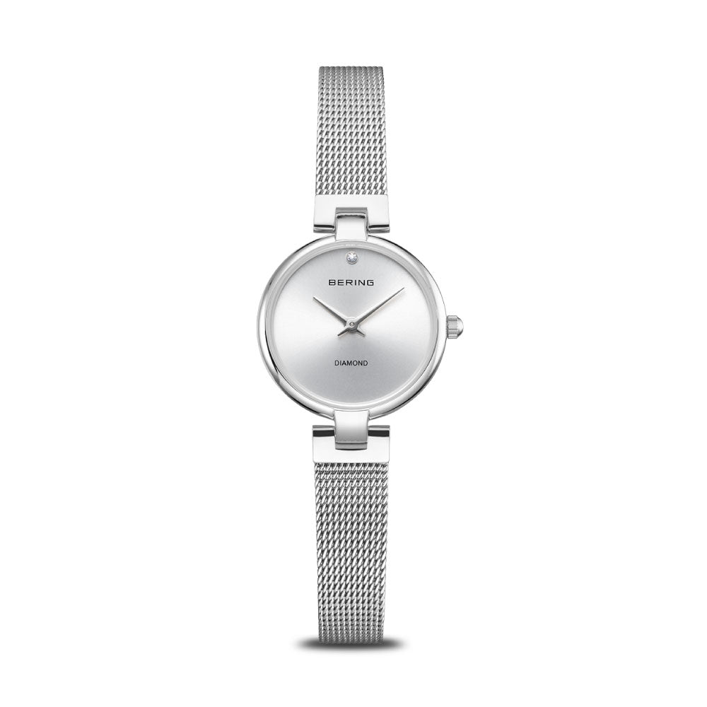 BERING Ladies Watch Classic Diamond Silver 17724-000 ベーリング 腕時計 レディース