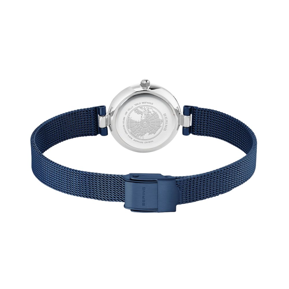 BERING Ladies Watch Classic Diamond Blue 17724-307 ベーリング 腕時計 レディース
