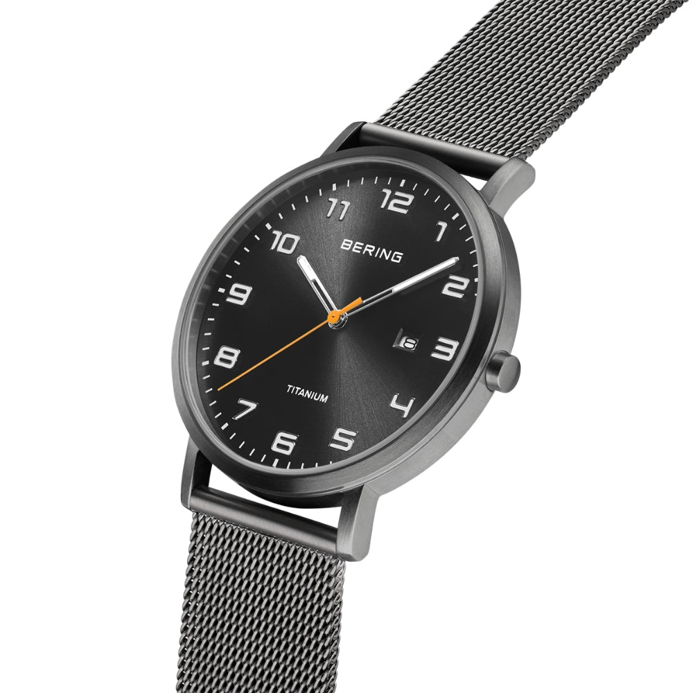 BERING Air Titanium Collection 2026 in Autumn 18640-377 ベーリング 腕時計 メンズ