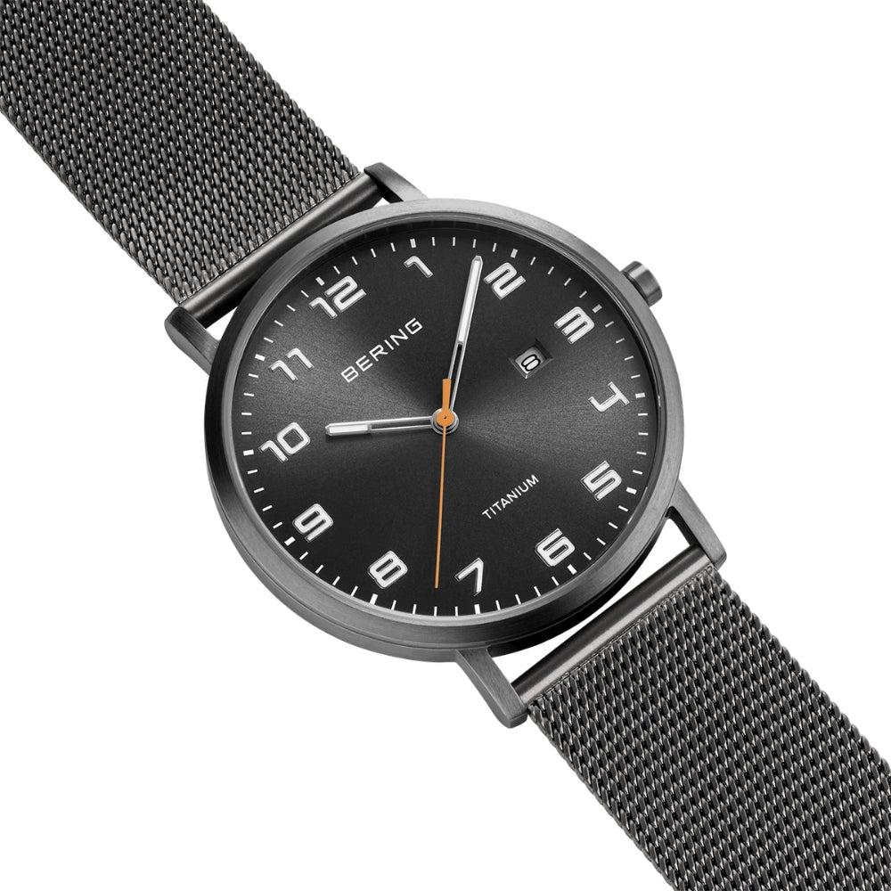 BERING Air Titanium Collection 2026 in Autumn 18640-377 ベーリング 腕時計 メンズ