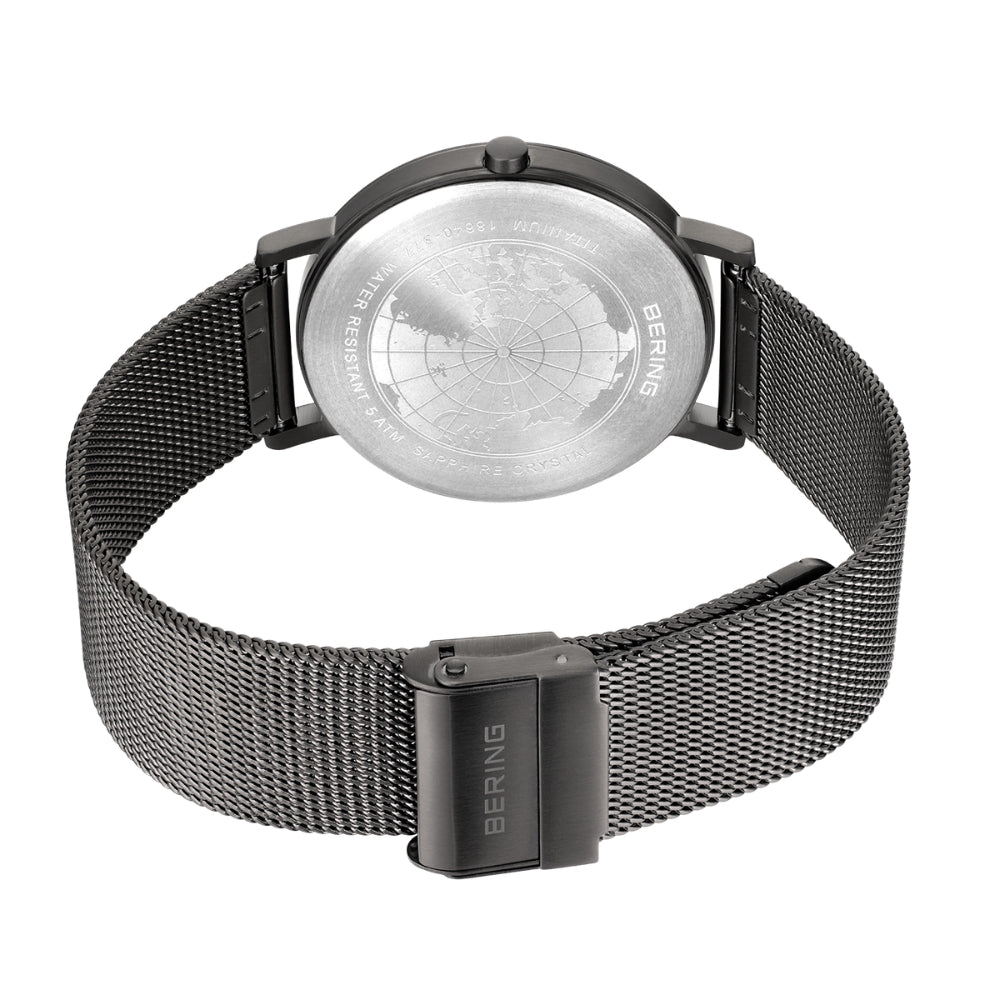 BERING Air Titanium Collection 2026 in Autumn 18640-377 ベーリング 腕時計 メンズ