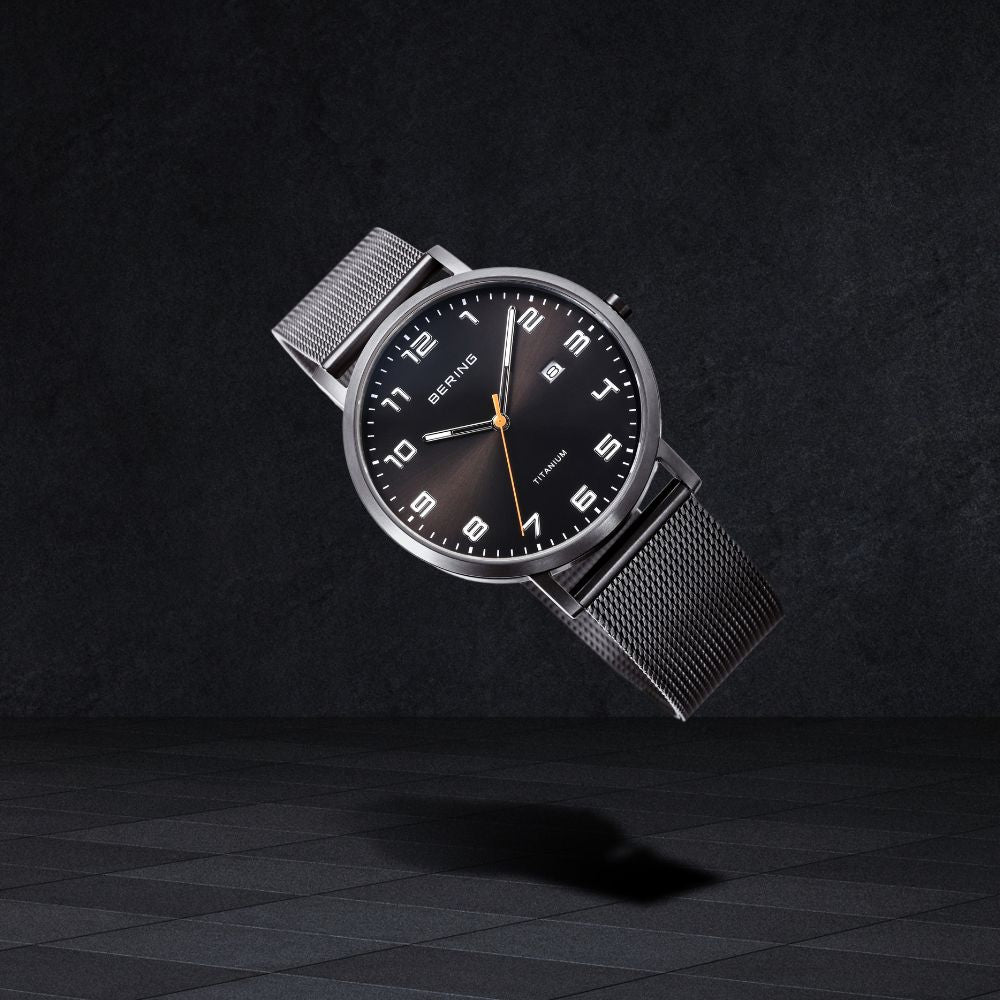 BERING Air Titanium Collection 2026 in Autumn 18640-377 ベーリング 腕時計 メンズ