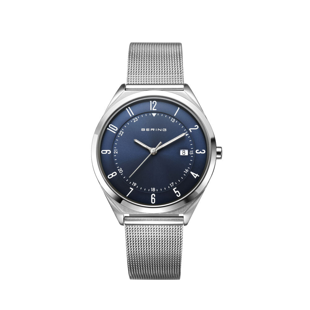 BERING Mens Unisex Ultra Sim 18738-007 ベーリング 腕時計 メンズ