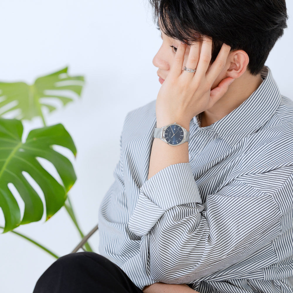 BERING Mens Unisex Ultra Sim 18738-007 ベーリング 腕時計 メンズ