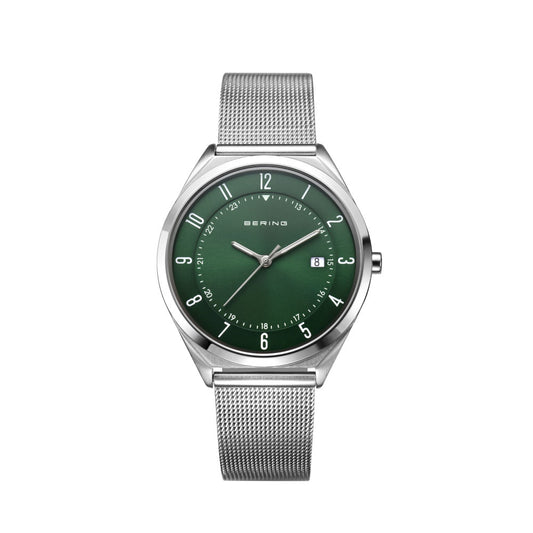 BERING Mens Unisex Ultra Sim 18738-008 ベーリング 腕時計 メンズ