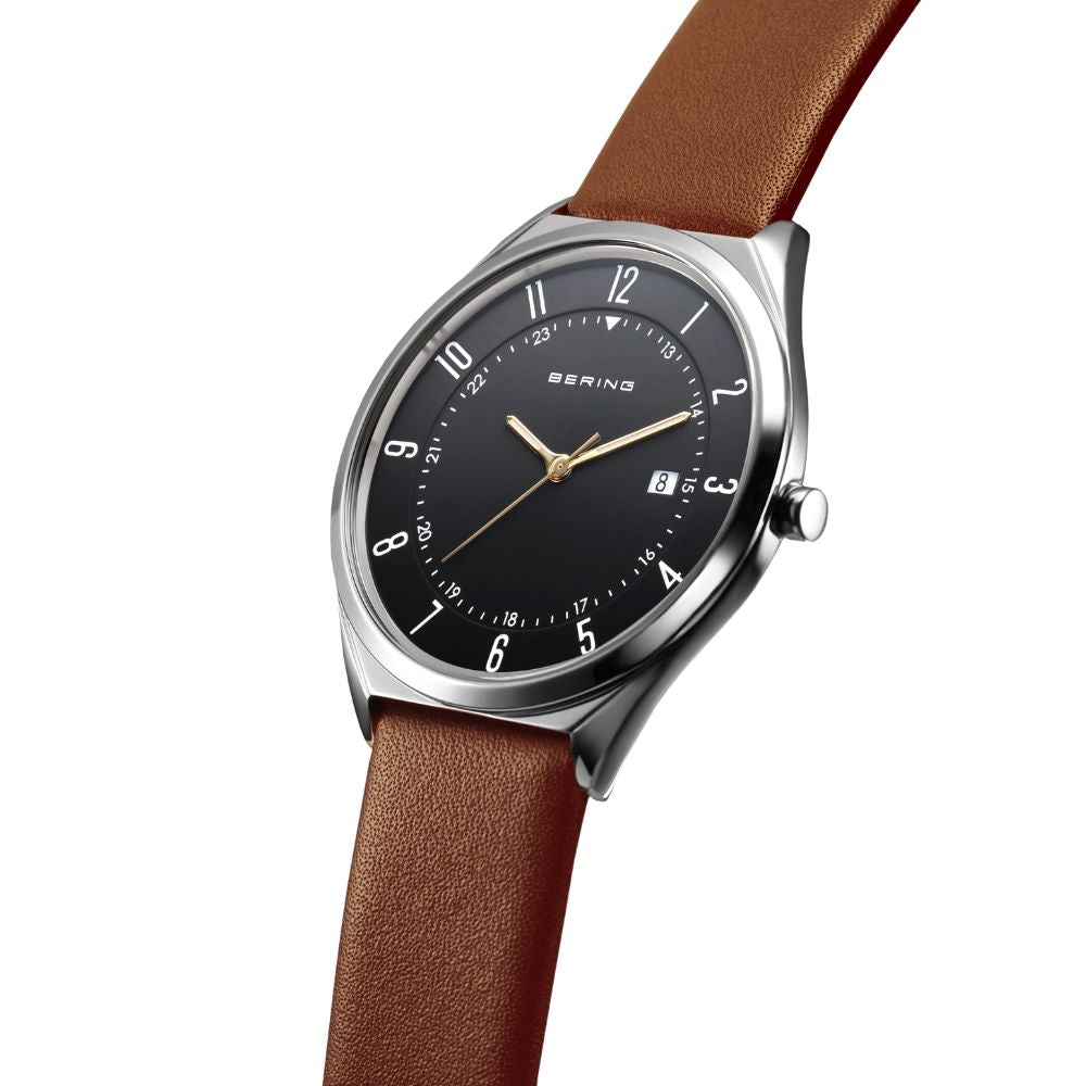 BERING Men's Unisex Ultra Slim 18738-502 BERING Watch Men's