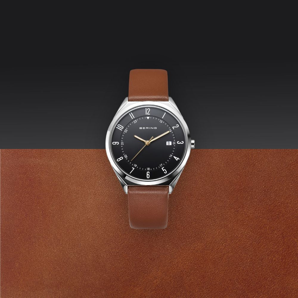 BERING Men's Unisex Ultra Slim 18738-502 BERING Watch Men's