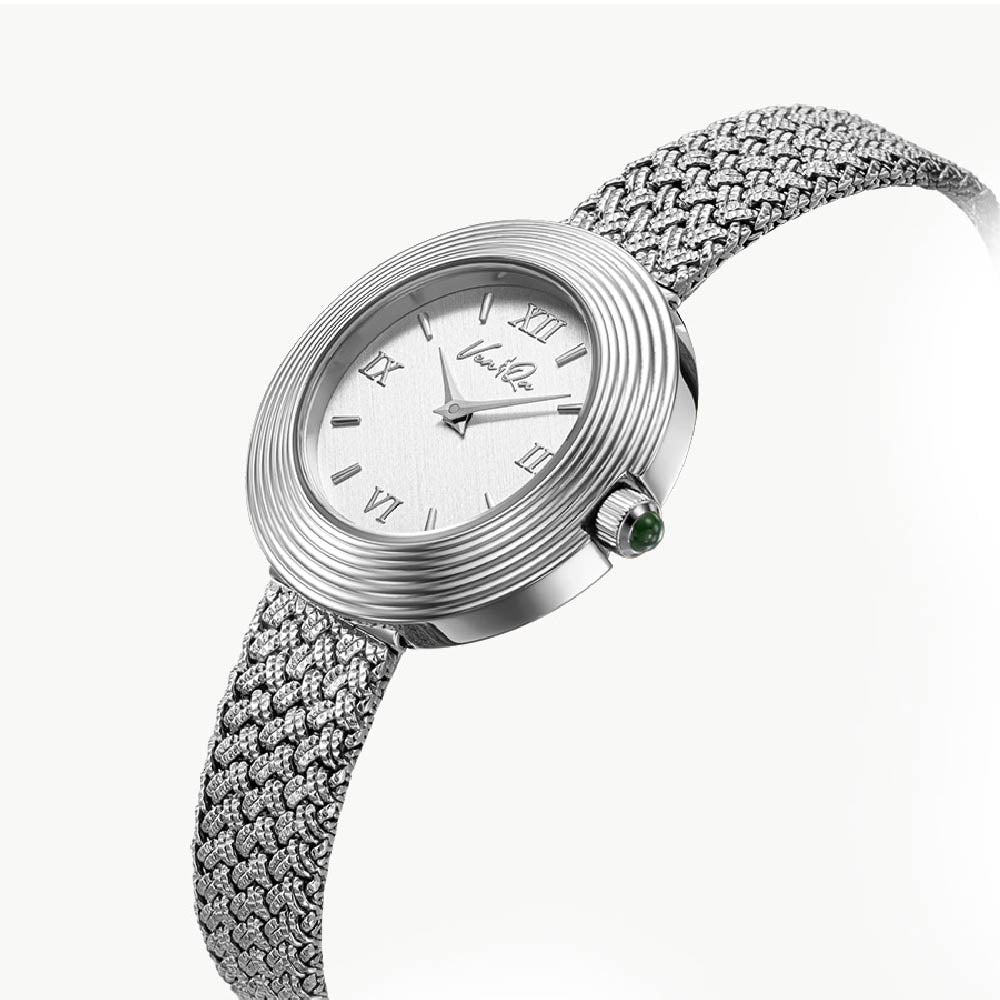Ven & Qu VOLANTE Mesh 1930A Atelier-Silver ベンキュー 腕時計 レディース