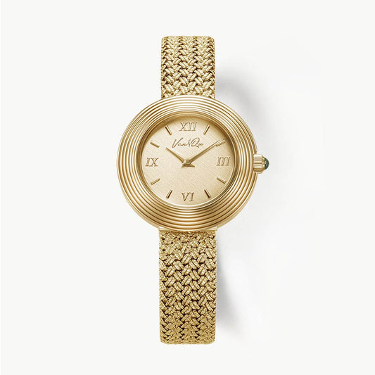 Ven & Qu VOLANTE Mesh 1930B Atelier-Gold BenQ Women's Watch