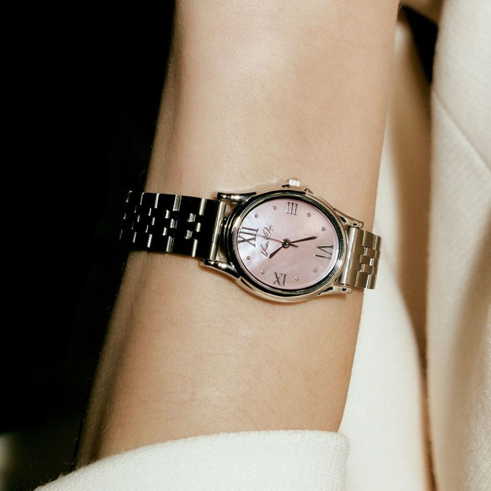 Ven & Qu GEM Metal 1950F Silver/Rose