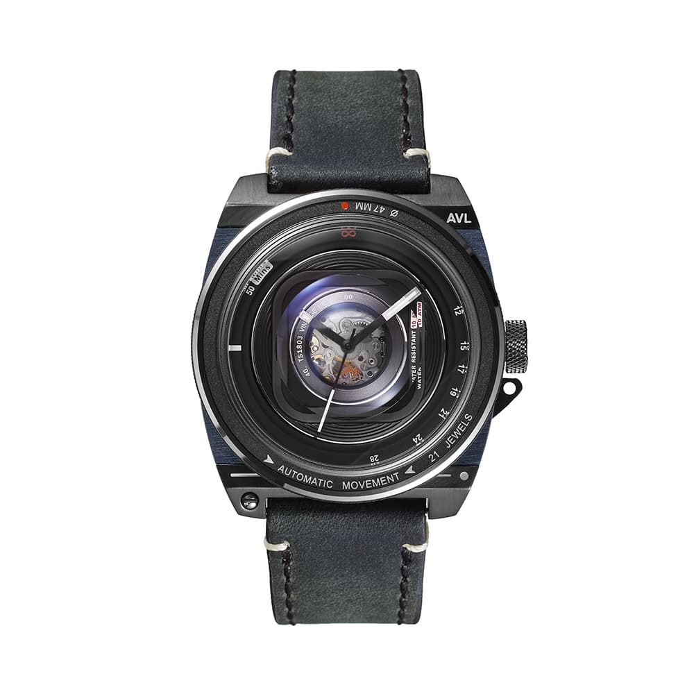 TACS VINTAGE LENS AUTOMATICII TS1803C 自動巻き機械式腕時計