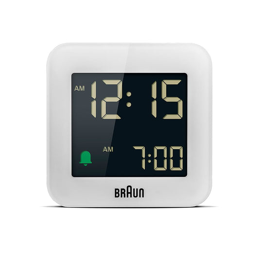 BRAUN Digital Alarm Clock BC08W