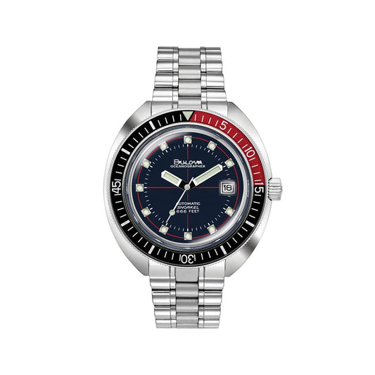 BULOVA 98B320 Archives Series Oceanographer “Devil Diver” 自動巻き 42時間パワーリザーブ
