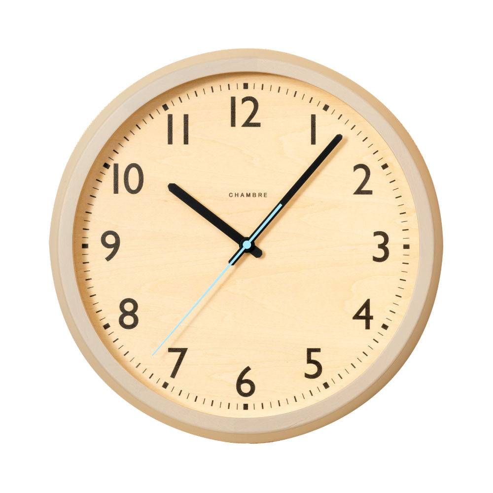 CHAMBRE DROP CLOCK WARM GRAY CH-039GY 電波時計 シャンブル 壁掛け時計