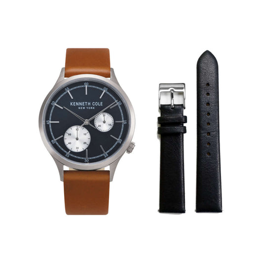 ＜GW SALE＞KENNETH COLE Urban Style Multi Function KC51151003 2-Belt Set