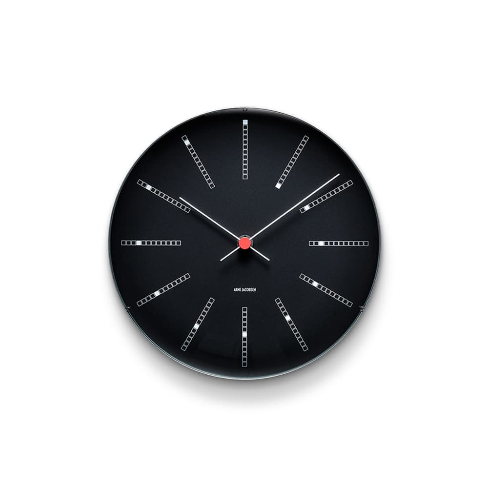 ARNE JACOBSEN Wall Clock Bankers BLACK 290mm AJ43646 アルネヤコブセン 壁掛け時計