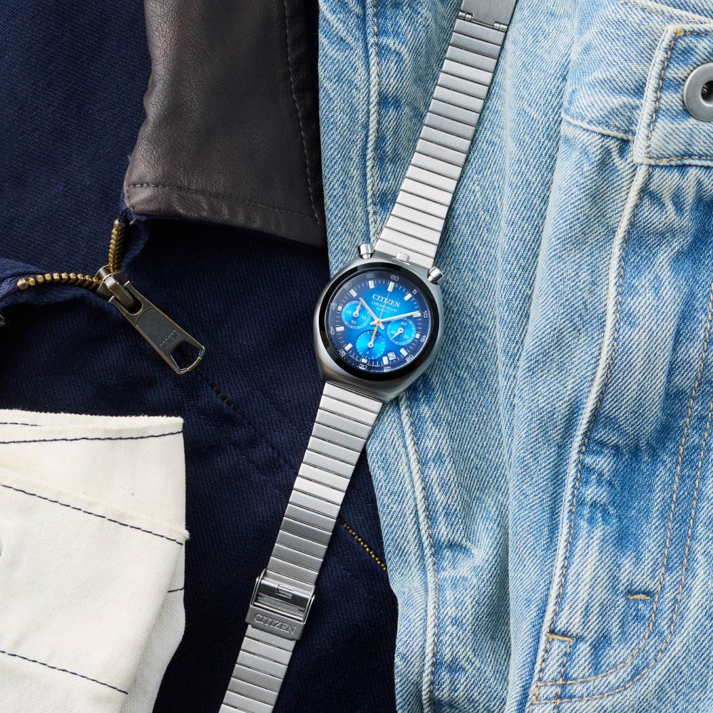 CITIZEN COLLECTION AN3714-68L RECORD LABEL Gradation TSUNO