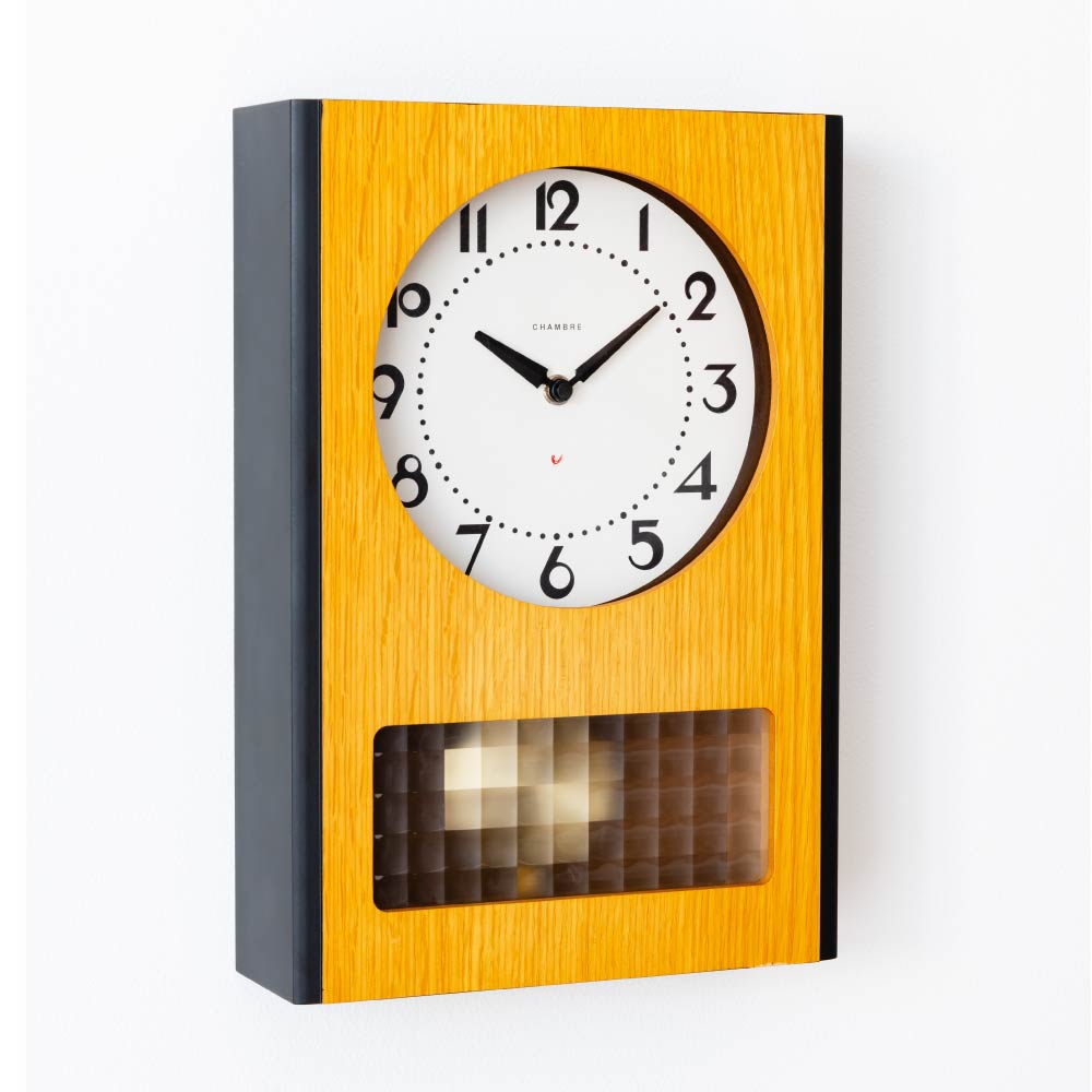 CHAMBRE BC PENDULUM CLOCK OAK CH-051OA