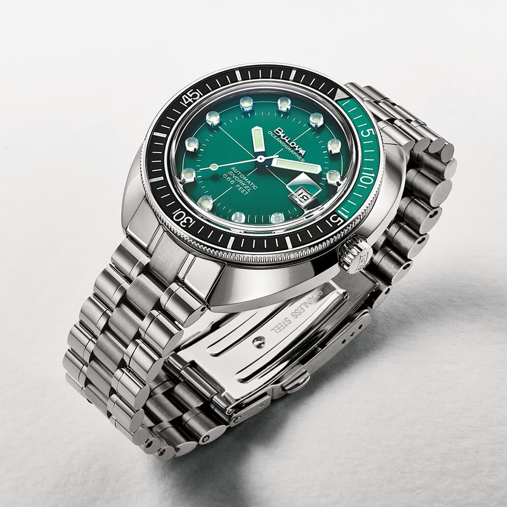 BULOVA 96B322 Archives Series Oceanographer “Devil Diver” 自動巻き 42時間パワーリザーブ