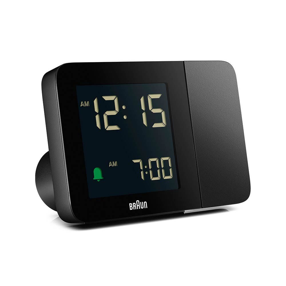 BRAUN Digital Projection Alarm Clock BC15B