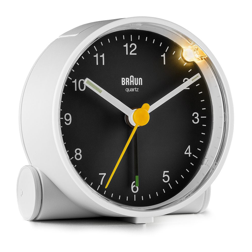 BRAUN Classic Analog Alarm Clock BC01WB ブラウン 置き時計