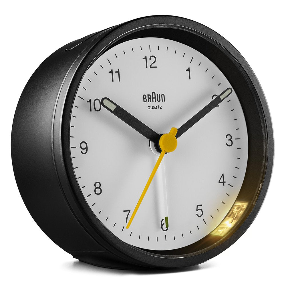 BRAUN Classic Analog Alarm Clock BC12BW ブラウン 置き時計