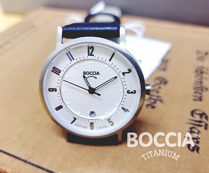 BOCCIA TITANIUM Slim Collection 3296-01 3533-03 ボッチア 腕時計 ペアウォッチ