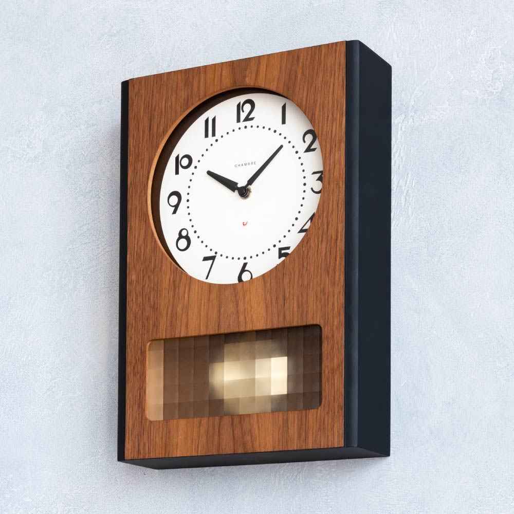 CHAMBRE BC PENDULUM CLOCK WALNUT CH-051WN シャンブル 壁掛け時計