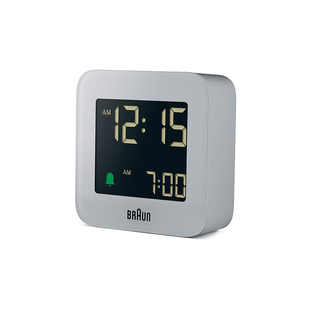BRAUN Digital Alarm Clock BC08G