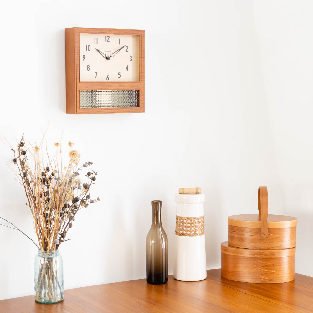 COURT PENDULUM CLOCK CAFE BROWN CH-057CB シャンブル 壁掛け時計