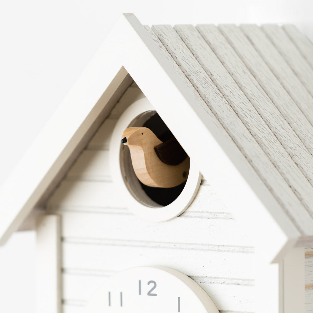CHAMBRE Cuckoo CLOCK WHITE CH-059WH
