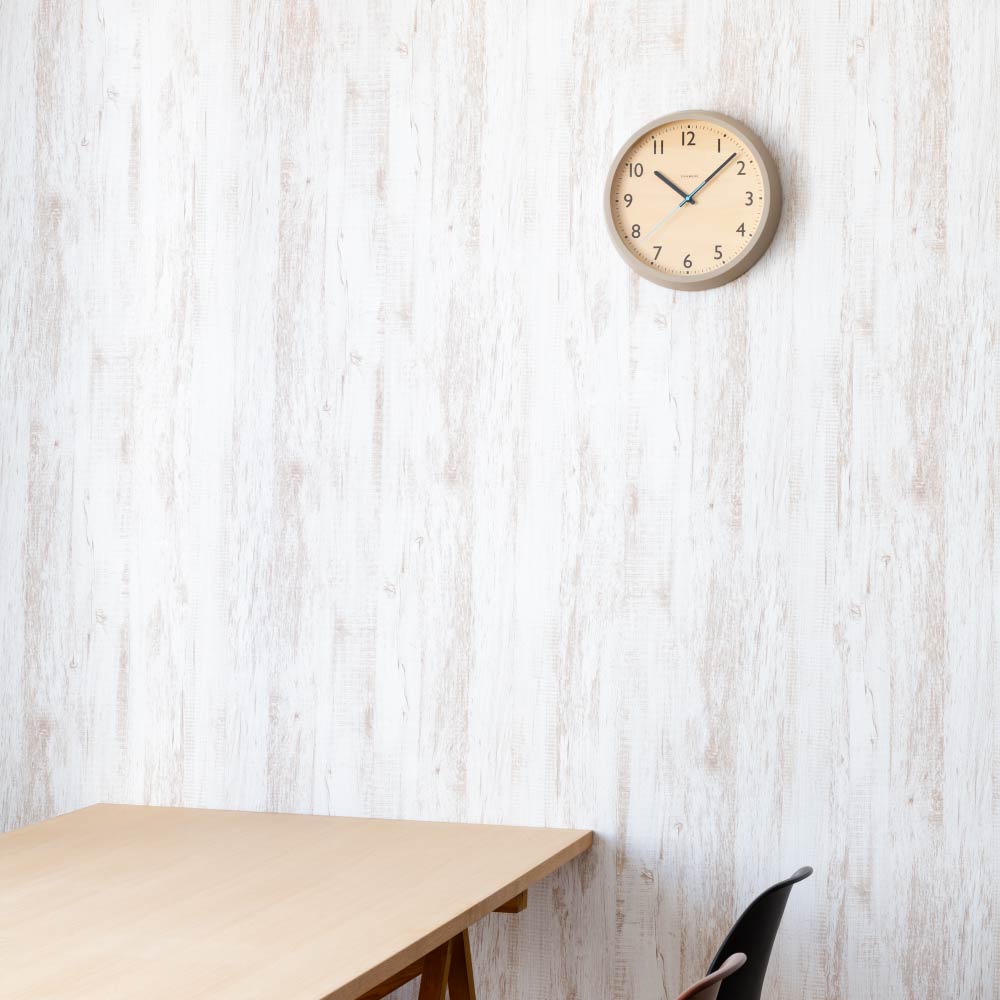 CHAMBRE DROP CLOCK WARM GRAY CH-039GY 電波時計 シャンブル 壁掛け時計