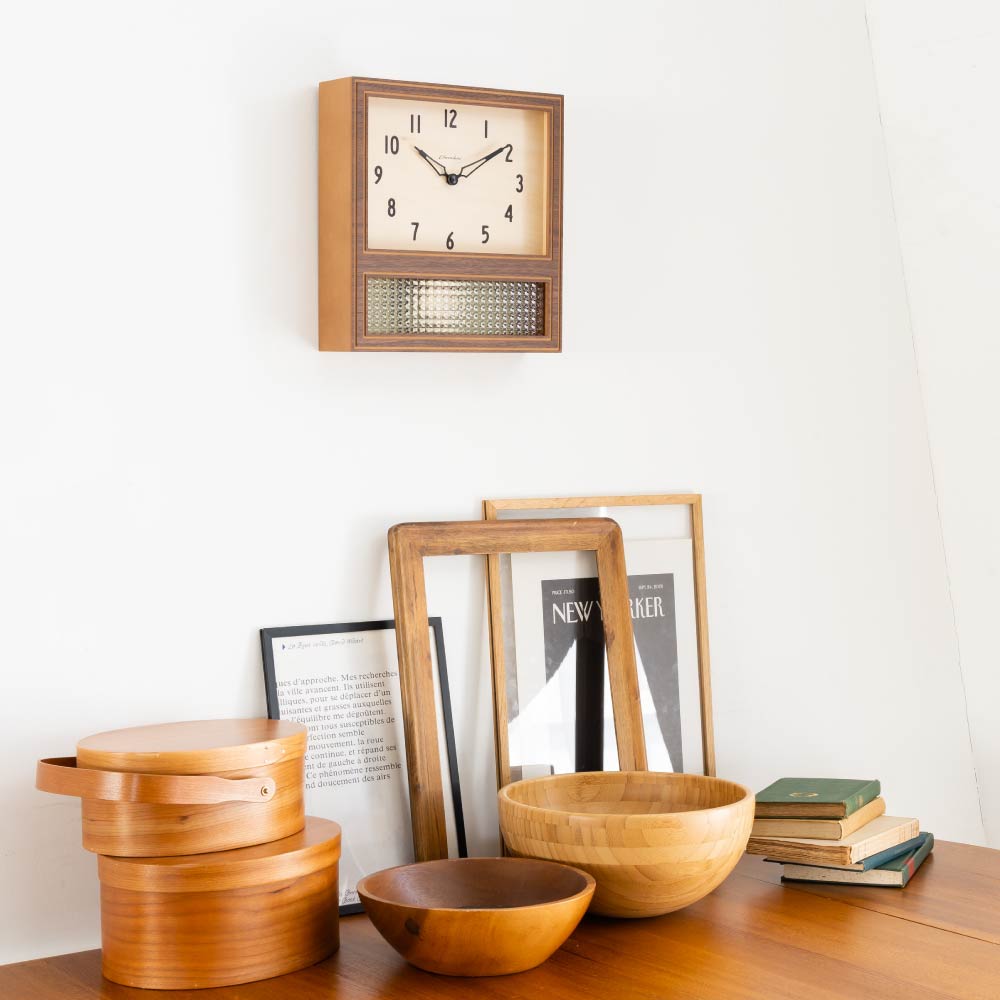 CHAMBRE COURT PENDULUM CLOCK WALNUT CH-057WN シャンブル 壁掛け時計 ※入荷次第お届け予定