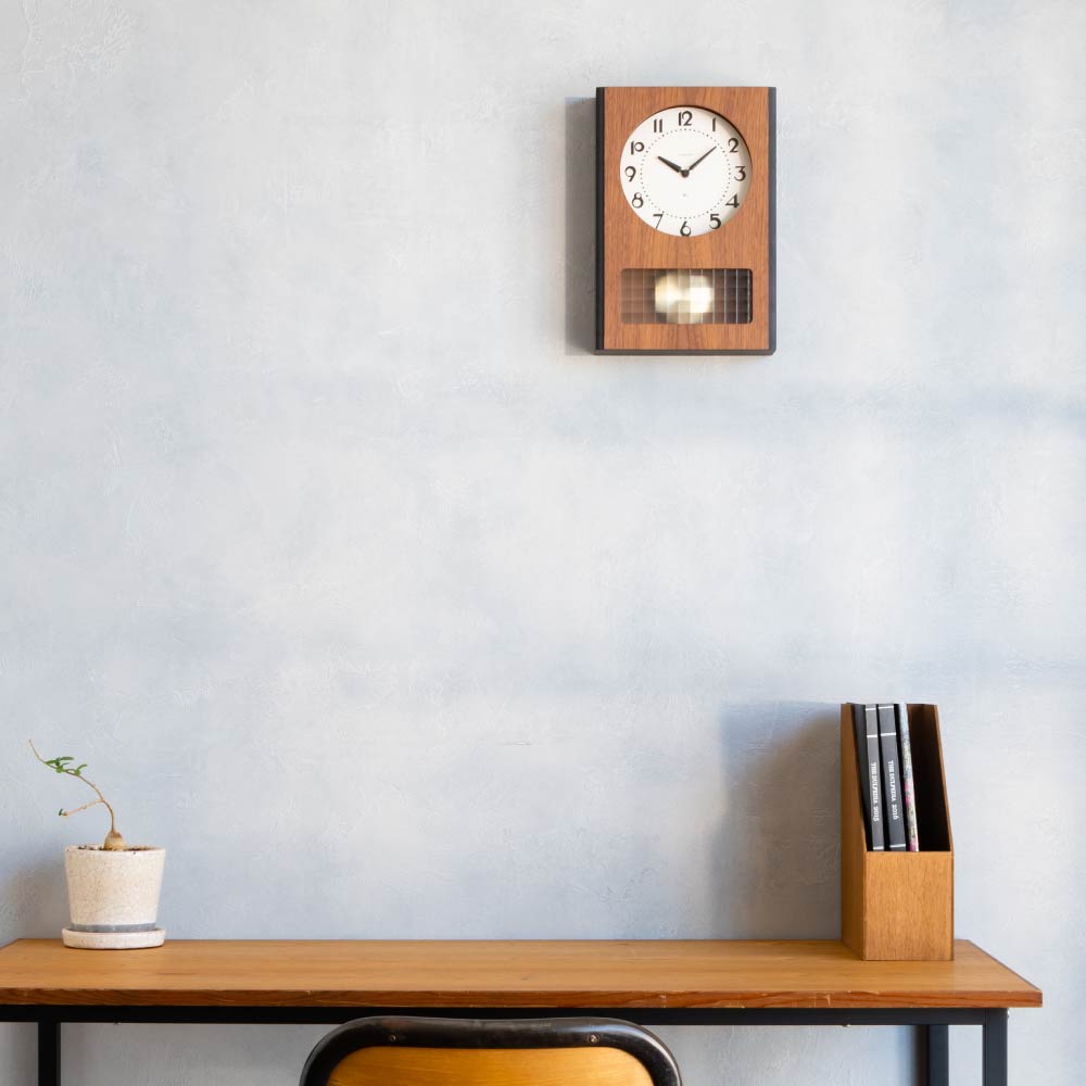 CHAMBRE BC PENDULUM CLOCK WALNUT CH-051WN シャンブル 壁掛け時計