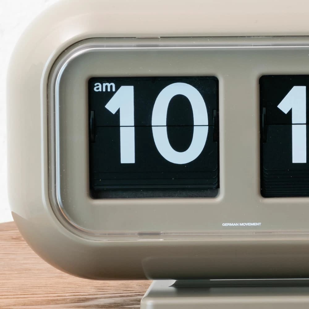 TWEMCO DESK＆WALL CLOCK QT-35GY トゥエンコ 置き時計