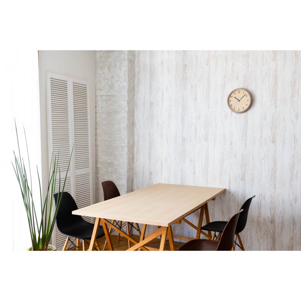 CHAMBRE DROP CLOCK WARM GRAY CH-039GY 電波時計 シャンブル 壁掛け時計