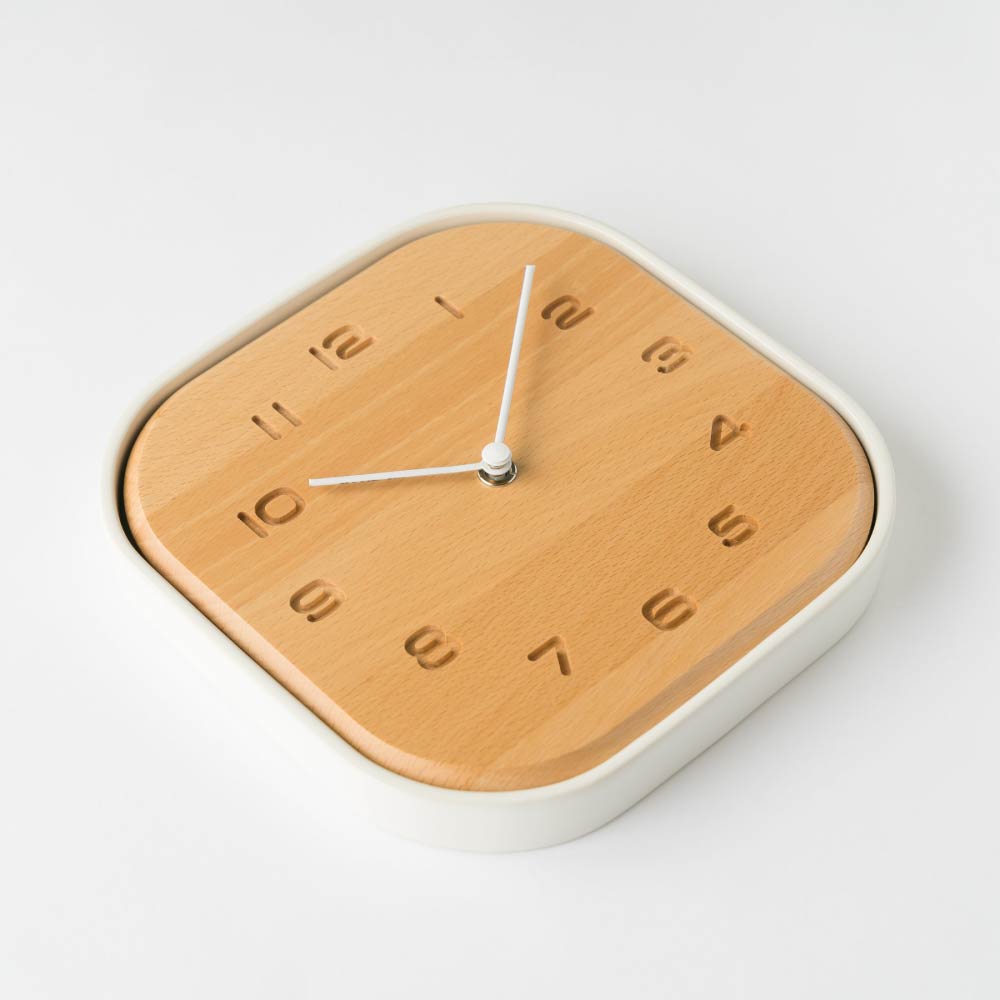 CHAMBRE TOUKI CLOCK 白磁 CH-061WH シャンブル 壁掛け時計