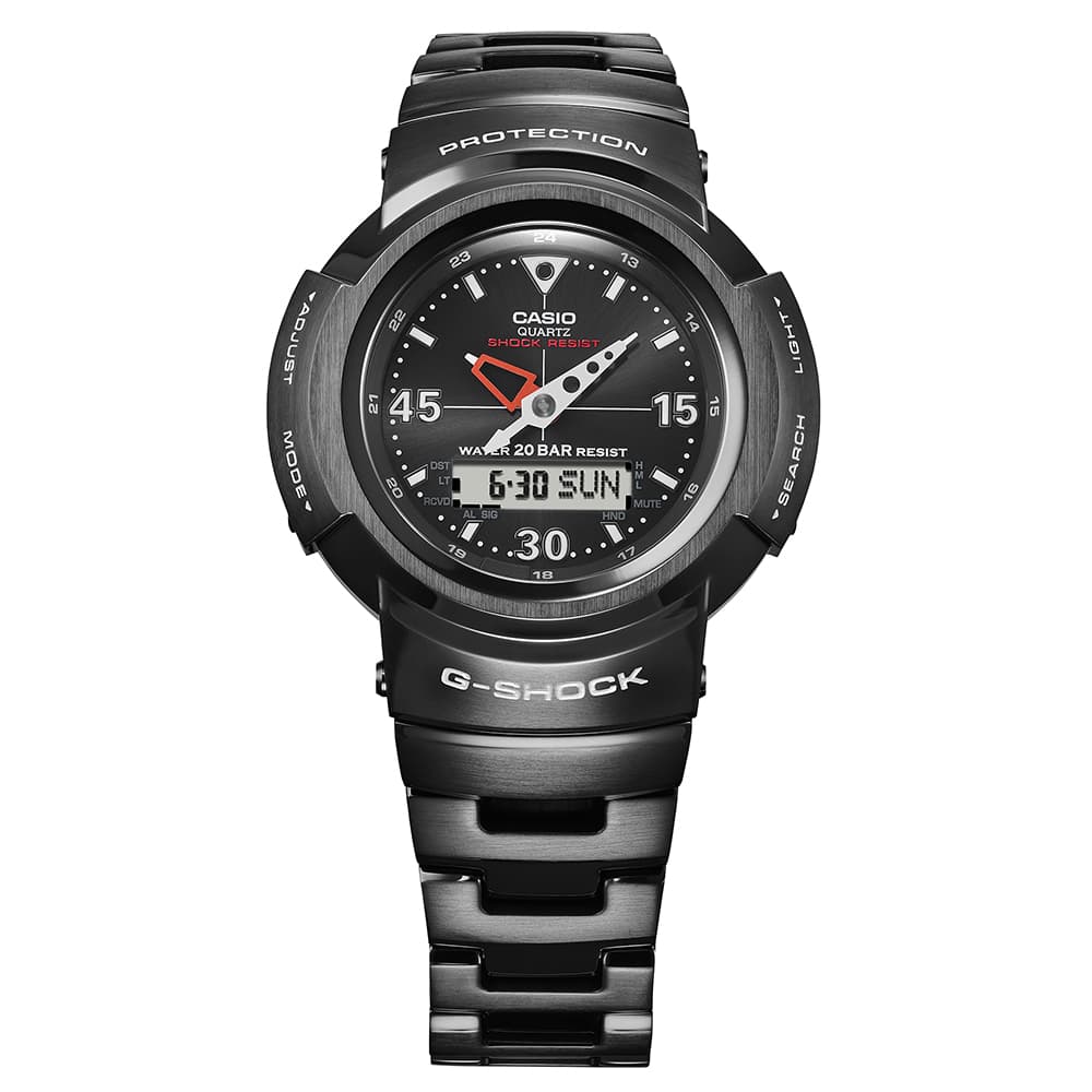 AWM-500-1AJFアナログ・デジタルモデル ジーショク 腕時計(デジタル)