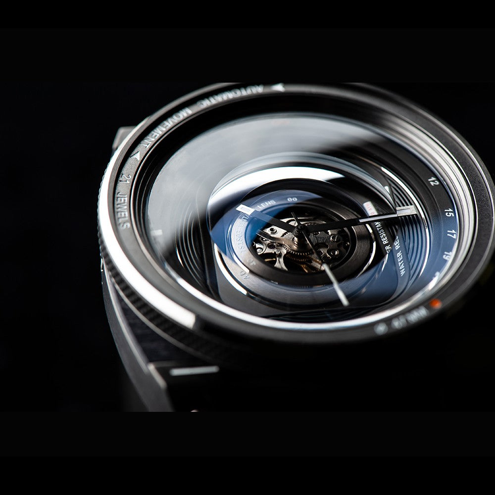 TACS VINTAGE LENS AUTOMATICII TS1803C 自動巻き機械式腕時計