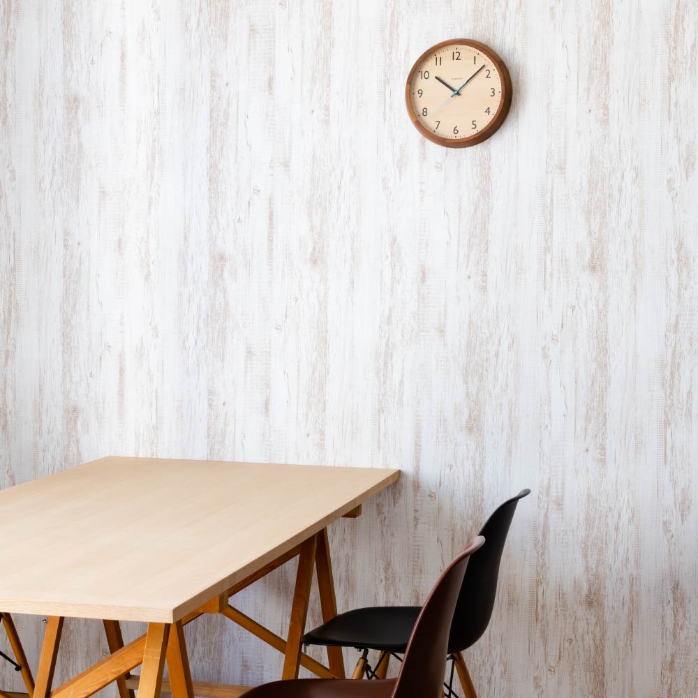 CHAMBRE DROP CLOCK WALNUT CH-039WN 電波時計 シャンブル 壁掛け時計