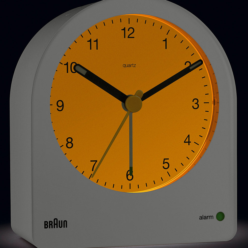 BRAUN Analog Alarm Clock BC22W