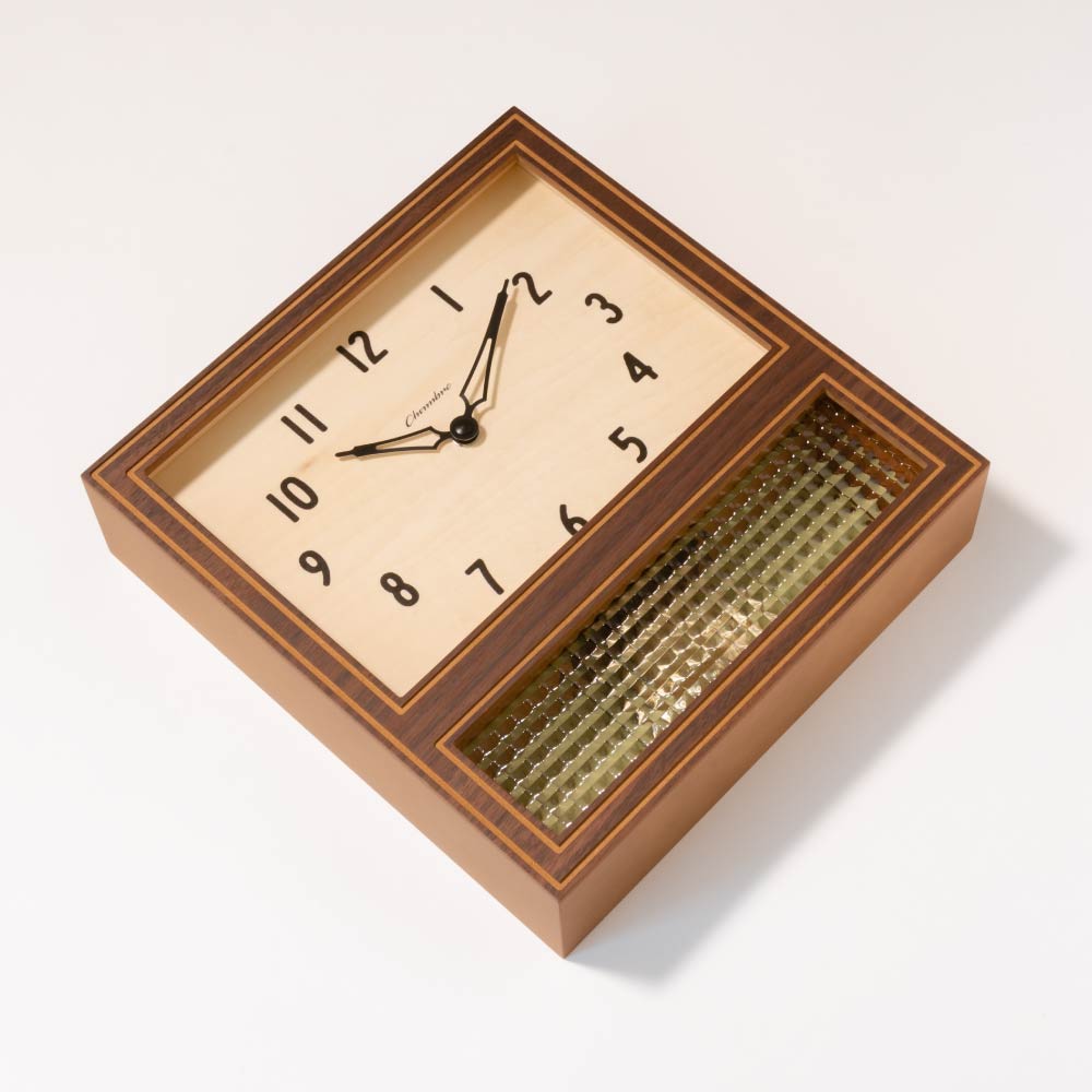 CHAMBRE COURT PENDULUM CLOCK WALNUT CH-057WN シャンブル 壁掛け時計 ※入荷次第お届け予定