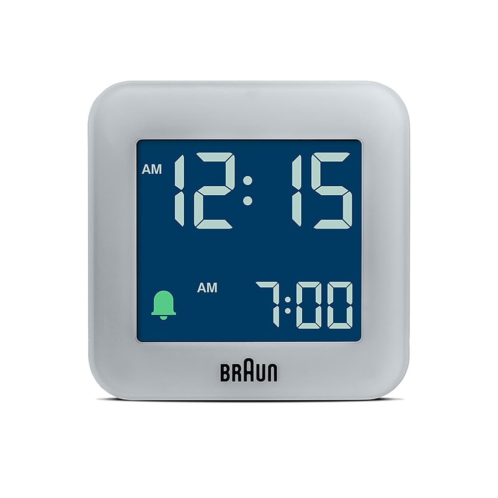 BRAUN Digital Alarm Clock BC08G